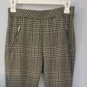 Polyester plaid pants